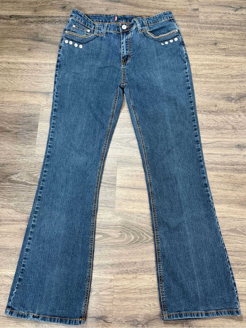 COS Wide Leg Bootcut Jeans Minimalist Dark Wash Denim Women’s‎ 31